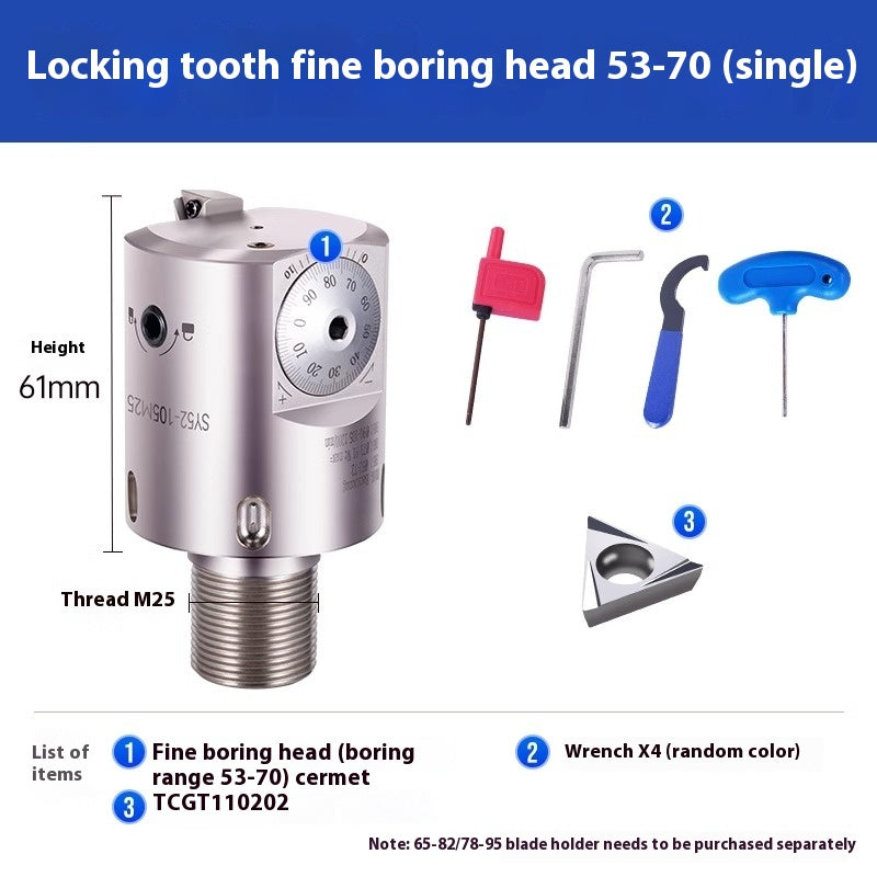 1070-SDJ Fine Boring Tools Fine Boring Heads Adjustable BT40 Fine Boring Tools Set Machining Center Small Bore Fine Boring Tools Shandong Denso Pricision Tools Co.,Ltd.